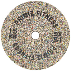Бамперні диски із структурної гуми Record Bumper Plates 51мм, 15кг, сірий, код: TA-4787-15