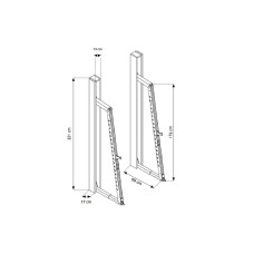 Тренувальна стійка Nohrd SquatRack Classic Walnut, код: ST-NH-34.103-IN