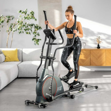 Орбітрек електромагнітний Hop-Sport HS-095CF Prizm сірий,код: 5902308219410