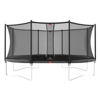 Батут Berg Grand Favorit 520 Grey + захисна сітка Comfort, код: 30.25.65.31