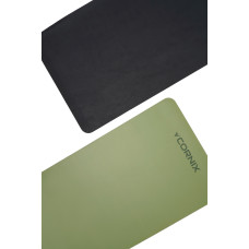 Килимок для йоги та фітнесу Cornix PU 1830x680x4 мм, зелений, код: XR-0321
