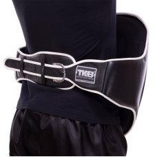 Пояс тренера шкіряний Top King Professional XL чорний, код: TKBPPB_XL-S52