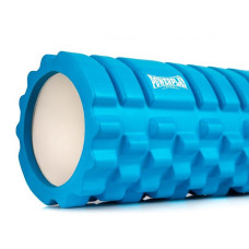 Масажний ролик (роллер) PowerPlay Massage Roller 330х140 мм, синій, код: PP_4025_Blue