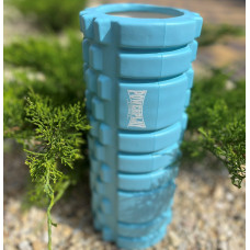 Масажний ролик (роллер) PowerPlay Massage Roller 330х140 мм, синій, код: PP_4025_Blue