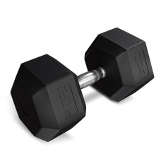 Гантеля шестигранна прогумована TX-200RD Trex Sport 20кг, код: 5902308232297