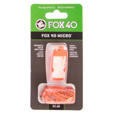 Свисток суддівський Fox40 Micro помаранчевий, код: FOX40-MICRO_OR
