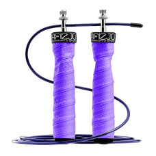 Скакалка швидкісна для кросфіту 4FIZJO Speed Rope PRO+ 300 см, Violet, код: P-5907739313188