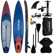 Надувна SUP дошка Thunder Steel з веслом, 3650х760х150 мм, червоний, код: SUP-STEEL-RED