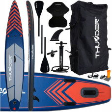 Надувна SUP дошка Thunder Steel з веслом, 3650х760х150 мм, червоний, код: SUP-STEEL-RED