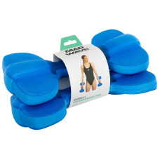 Гантелі для аквафітнесу та аквааеробіки аква-гантелі Aqua Dumbbells MadWave Aquaaerobics Pair 2шт, синій, код: M082503_BL