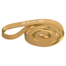 Гума петля для підтягувань та тренувань стрічка силова Zelart Power Bands XS (7-16 кг) хакі-камуфляж, код: FI-7695-1