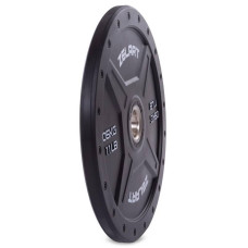 Бамперні диски для кроссфіта Zelart Bumper Plates 5 кг, чорний, код: TA-2258-5