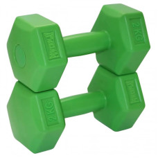 Набір гантелей композитних PowerPlay Hercules 12кг, 3 пари, код: PP_4124_12kg