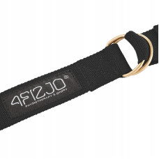 Ремінь для йоги 4Fizjo 3000х40 мм, чорний, код: P-5907739315397