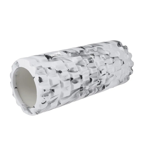 Масажний ролик (роллер) PowerPlay Massage Roller (33x15см.), сіро-чорний, код: PP_4025_Grey/Black