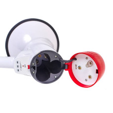 Гучномовець мегафон (рупор) PlayGame 30 W, білий-червоний, код: HW-20B-A-USB