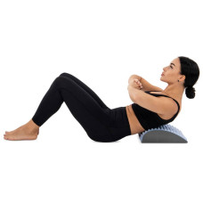 Мат для преса подушка під поперек масажна Абмат FitGo Ab Mat 350х240х90 мм, блакитний, код: FI-0892_N