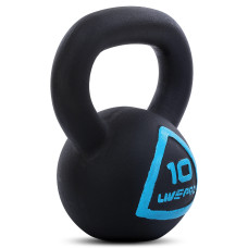 Гиря тренувальна цільна чавунна пофарбована LiveUp 10кг, , код: LP8041-10-S52