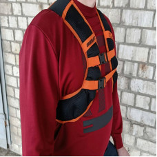 Жилет-обтяжувач EasyFit JetPack 10 кг з металевими кульками, код: EF-JP-0010-EF