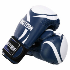 Рукавички боксерські Mike Tyson 14oz, синій, код: VL-4544_14BL