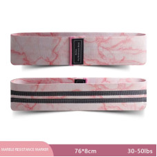 Набір тканинних еспандерів Generation Fitness Hip Resistance Band 3 шт (мармуровий), код: 523489-AX
