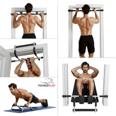 Турнік дверний багатофункціональний PowerPlay Pull UP Pro, код: PP_4129