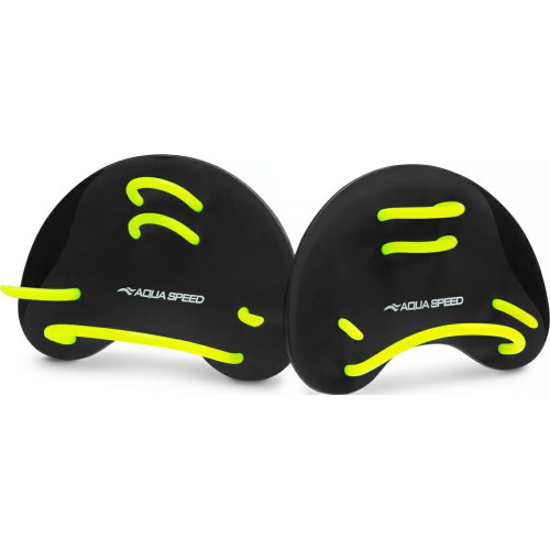 Лопатки для плавання Aqua Speed ​​Finger Paddles чорний, код: 5905718621866