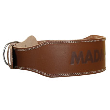 Пояс для важкої атлетики шкіряний MadMax Full leather XXL, коричневий, код: MFB-246_XXL