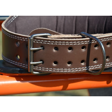 Пояс для важкої атлетики шкіряний MadMax Full leather XXL, коричневий, код: MFB-246_XXL