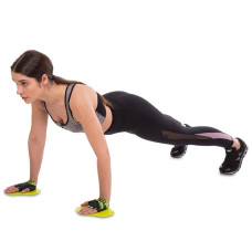 Диски для ковзання FitGo Slider Exercise зелений, код: FI-3592-S52