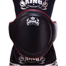 Пояс тренера шкіряний Top King Professional M чорний, код: TKBPPV_M-S52