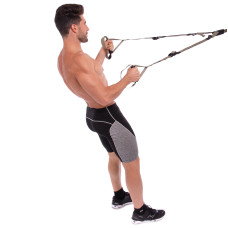 Петлі тренувальні FitGo Force Training Kit коричневий, код: FI-6423