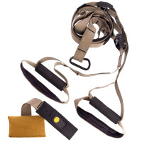 Петлі тренувальні FitGo Force Training Kit коричневий, код: FI-6423
