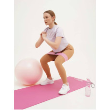 Килимок для йоги та фітнесу Cornix Pink 183x61x1 cм, код: XR-0010