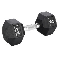 Гантель HMS Hex Pro 1х20 кг, код: 5907695518122-IN