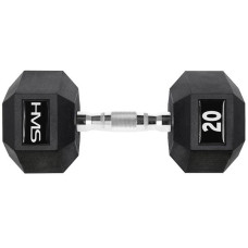 Гантель HMS Hex Pro 1х20 кг, код: 5907695518122-IN