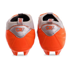 Бутси футбольні Owaxx CR7 розмір 42 (25,5см), помаранчевий-срібний, код: 191261-3_42ORGR