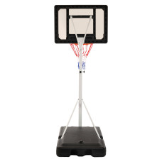 Стійка баскетбольна мобільна з регульованою висотою PlayGame Junior 80х58см, кільце ø38см, висота 210-260см, код: S034