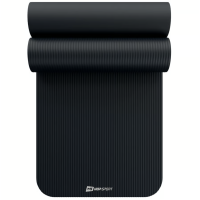 Килимок для йоги Hop-Sport HS-NB010GM NBR 1см чорний,код: 5902308231924