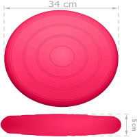 Балансувальна масажна подушка гладка EasyFit Balance Cushion, рожевий, код: EF-3164-P-EF