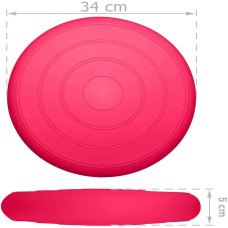 Балансувальна масажна подушка гладка EasyFit Balance Cushion, рожевий, код: EF-3164-P-EF