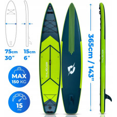 Надувна SUP дошка (Сапборд) Thunder Viso 365, код: Viso-IN