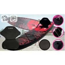 Надувна SUP дошка Thunder Moth з веслом, 3200х760х150 мм, чорний-рожевий, код: SUP-MOTH