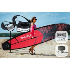 Надувна SUP дошка Thunder Moth з веслом, 3200х760х150 мм, чорний-рожевий, код: SUP-MOTH