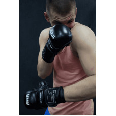 Рукавички для MMA PowerPlay чорні XL, код: PP_3026_XL_Black