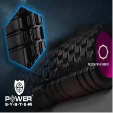 Масажний ролик Power System Fitness Foam Roller Pink, код: 4050PI-0