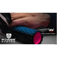 Масажний ролик Power System Fitness Foam Roller Pink, код: 4050PI-0
