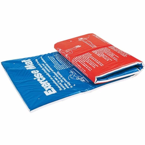 Килимок спортивний з антиковзною поверхнею Toorx Padded Exercise 1810х600х25 мм, синій-рожевий, код: 931149-SVA