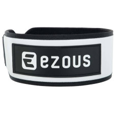 Пояс атлетичний посилений регульований Ezous Leather Sprot Belt розмір M, чорний, код: O-01_M
