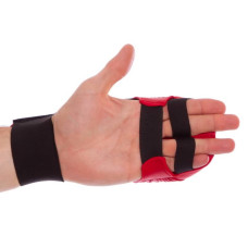 Рукавички накладки для карате Venum Mitts M червоний, код: MA-5855_MR